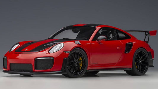 SCALE MODEL COMPATIBLE WITH PORSCHE 911 (991.2) GT2 RS 2017 WEISSACH PACKAGE MAGNESIUM 1:18 AUTOART AA78173
