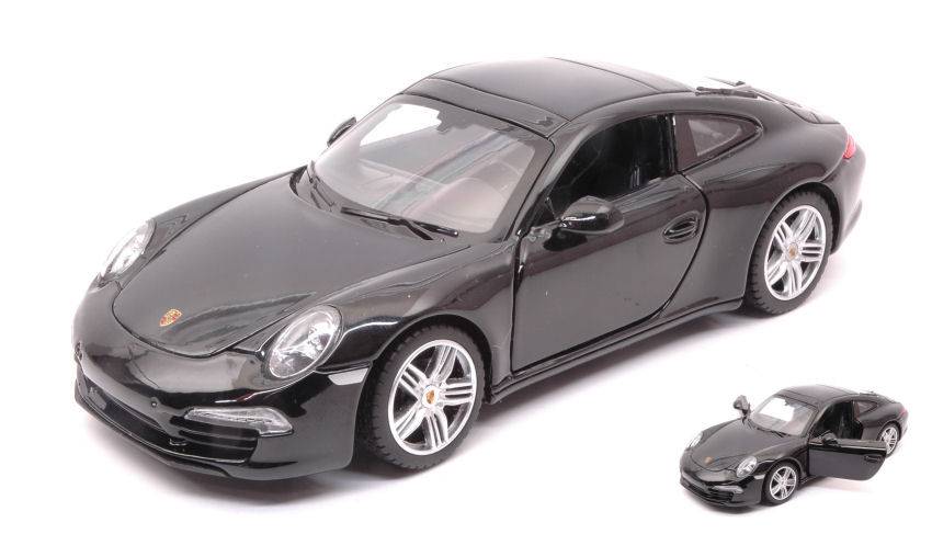 SCALE MODEL COMPATIBLE WITH PORSCHE 911 BLACK 1:24 RASTAR RAT56200BK