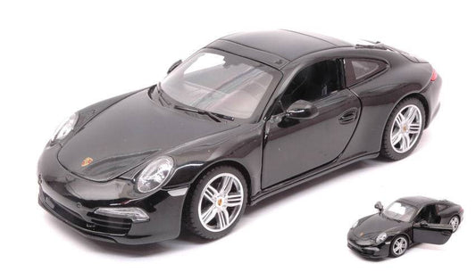 SCALE MODEL COMPATIBLE WITH PORSCHE 911 BLACK 1:24 RASTAR RAT56200BK
