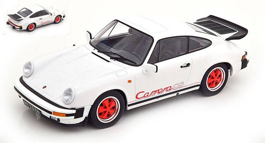 MODELLINO IN SCALA COMPATIBILE CON PORSCHE 911 CARRERA 3.2 CLUBSPORT 1989 WHITE 1:18 KK SCALE KKDC180871