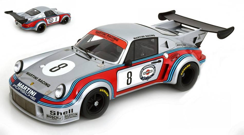 SCALE MODEL COMPATIBLE WITH PORSCHE 911 CARRERA RSR N.8 750 KM NURBURGRING 1974 VAN LENNEP-MULLER 1:12 CMR12027