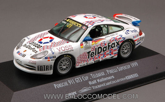 MODÈLE RÉDUIT COMPATIBLE AVEC PORSCHE 911 GT 3 N.21 SUPÉRIEUR. 99 1:43 QUARTZOXCL024