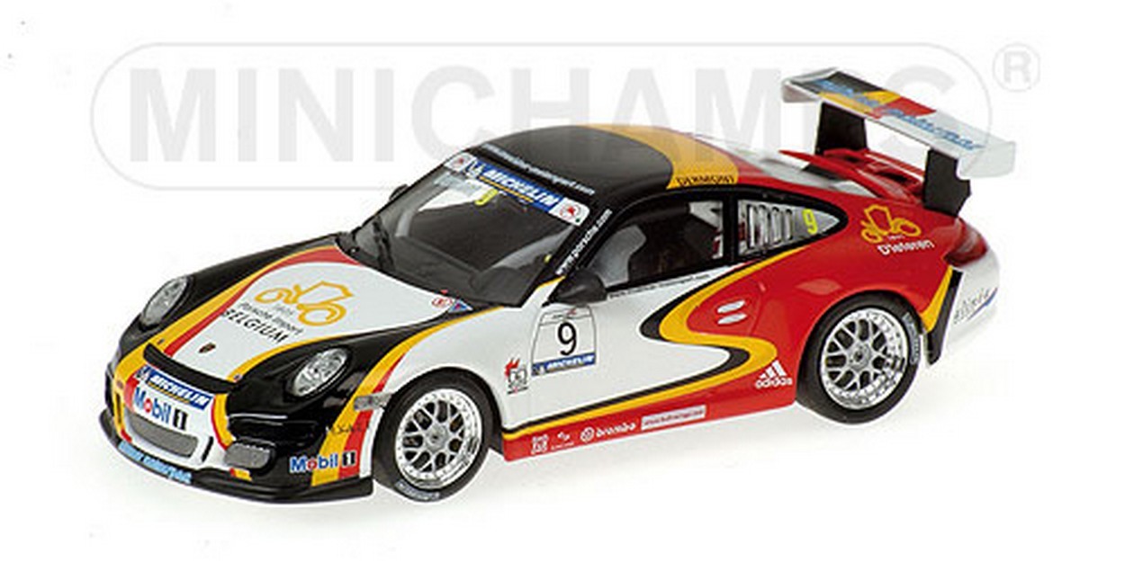 MODÈLE RÉDUIT COMPATIBLE AVEC PORSCHE 911 GT 3 N.9 SUPERC. 06 1:43 MINICHAMPS PM400066409