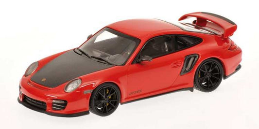 SCALE MODEL COMPATIBLE WITH PORSCHE 911 GT2 RS 2010 RED 1:43 MINICHAMPS PM400069407