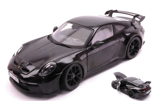 SCALE MODEL COMPATIBLE WITH PORSCHE 911 GT3 2022 BLACK 1:18 MAISTO MI36458Z