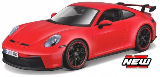 SCALE MODEL COMPATIBLE WITH PORSCHE 911 GT3 2022 RED 1:18 MAISTO MI36458R