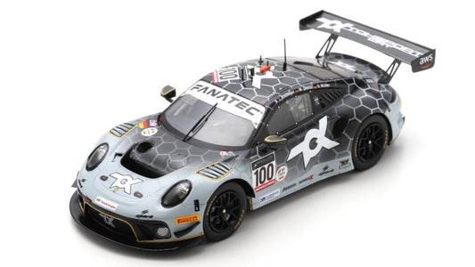 SCALE MODEL COMPATIBLE WITH PORSCHE 911 GT3 N.10 24 H SPA 2022 ANDLAUER-DIENST-MULLER 1:43 SPARK MODEL SB525
