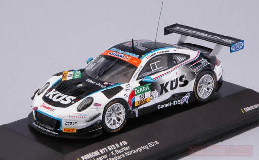 SCALE MODEL COMPATIBLE WITH PORSCHE 911 GT3 N.18 ADAC GT NURBURGRING 2018 LEENER-BACHLER 1:43 CMR CLASSIC MODEL REPLICARS