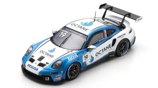 SCALE MODEL COMPATIBLE WITH PORSCHE 911 GT3 N.19 PORSCHE CARRERA CUP BENELUX CHAMP.2022 H.KING 1:43 SPARK MODEL S5234