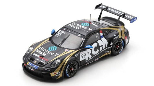 SCALE MODEL COMPATIBLE WITH PORSCHE 911 GT3 N.99 CARRERA CUP FRANCE CHAMPION 2022 M.KLEIN 1:43 SPARK MODEL SF301