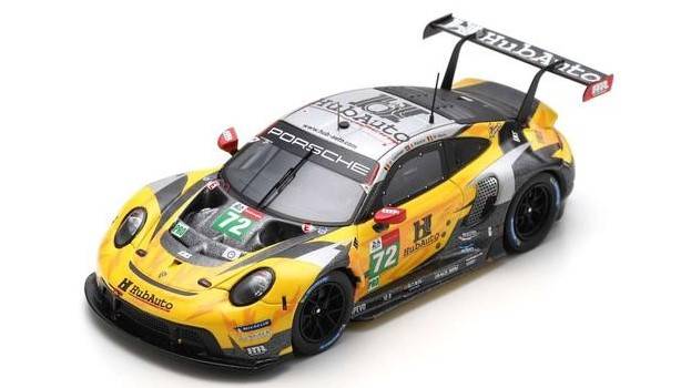 SCALE MODEL COMPATIBLE WITH PORSCHE 911 RSR N.72 1st HYPERPOLE LMGTE LM 2021 VANTHOOR-PARENTE-M.1:64 SPARK MODEL Y270
