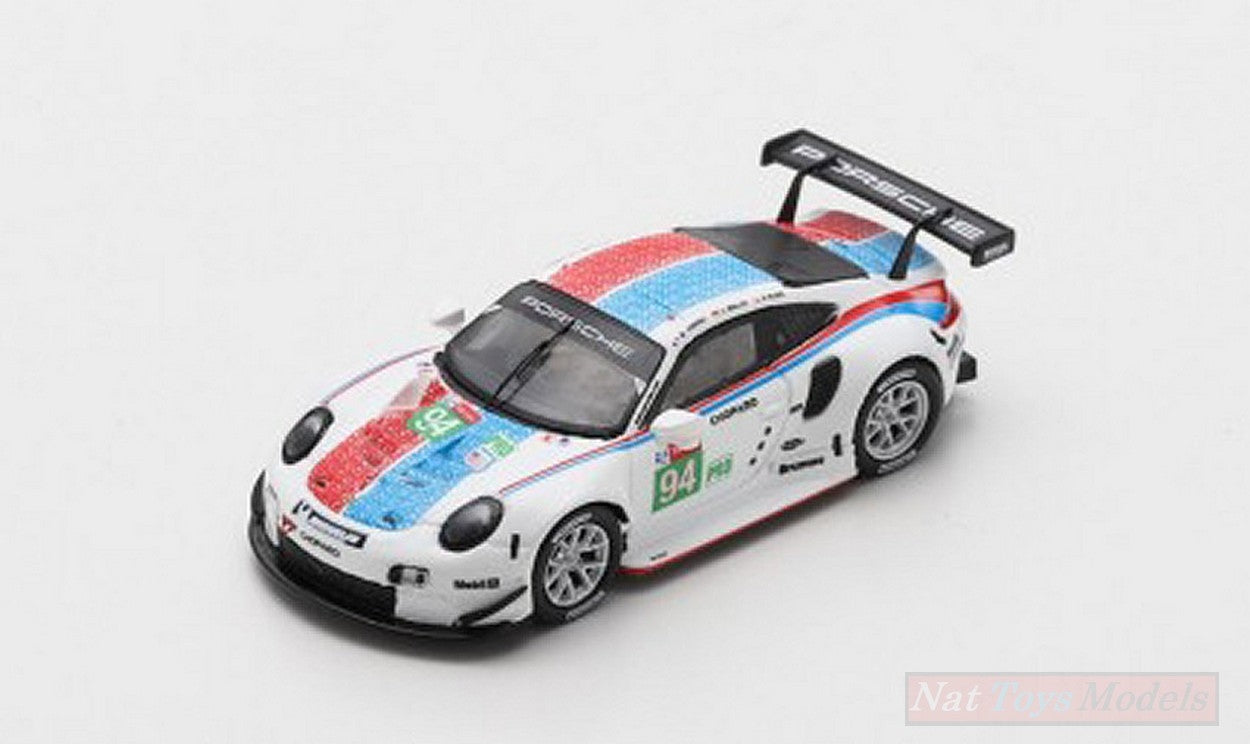 SCALE MODEL COMPATIBLE WITH PORSCHE 911 RSR N.93 3rd LMGTE PRO LM 2019 PILET-BAMBER-TANDY 1:87 SPARK MODEL S87152