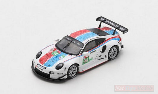 SCALE MODEL COMPATIBLE WITH PORSCHE 911 RSR N.93 3rd LMGTE PRO LM 2019 PILET-BAMBER-TANDY 1:87 SPARK MODEL S87152