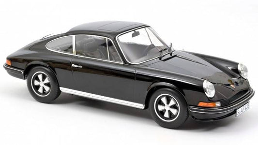 SCALE MODEL COMPATIBLE WITH PORSCHE 911 S 1972 BLACK 1:12 NOREV NV127511