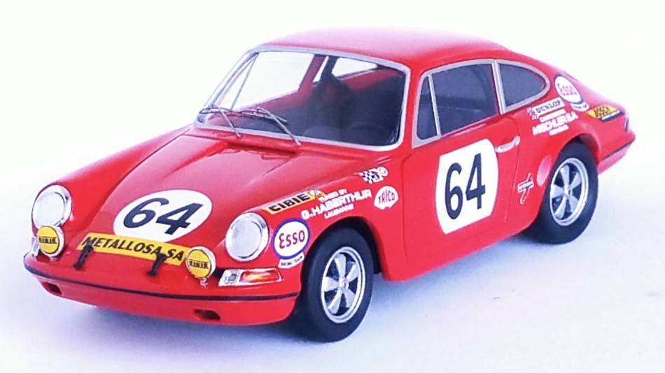 SCALE MODEL COMPATIBLE WITH PORSCHE 911 S LE MANS 1970 SAFE-GREUB 1:43 TROFEU TFDSN150