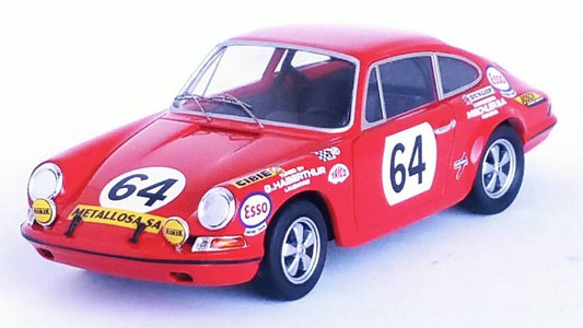 SCALE MODEL COMPATIBLE WITH PORSCHE 911 S LE MANS 1970 SAFE-GREUB 1:43 TROFEU TFDSN150