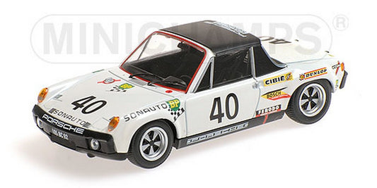 MODELE REDUIT COMPATIBLE AVEC PORSCHE 914/6 N.40 CLASSE WINNER LM 1970 CHASSEUIL-BALLOT-LENA 1:43 MINICHAMPS PM400706540