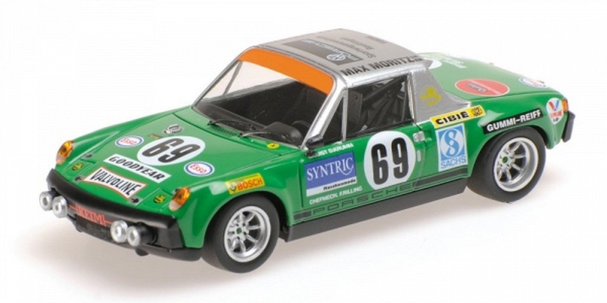 MODÈLE RÉDUIT COMPATIBLE AVEC PORSCHE 914/6 N.69 25ème LM 1971 GFQUIST-D.KRUM 1:43 MINICHAMPS PM400716569