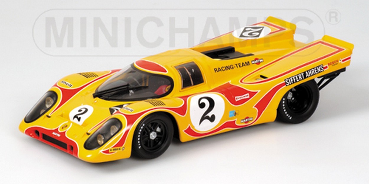 MODELE REDUIT COMPATIBLE AVEC PORSCHE 917 K N.2 KYALAMI 1970 1:43 MINICHAMPS PM430706792