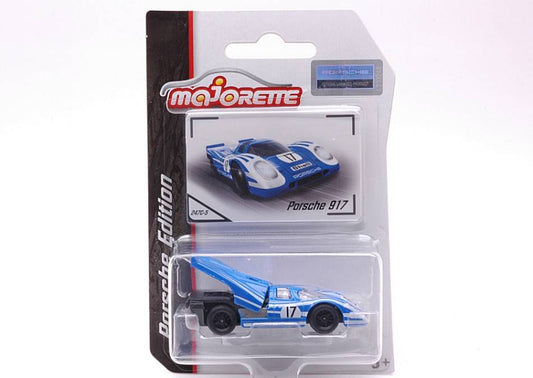 SCALE MODEL COMPATIBLE WITH PORSCHE 917 N.17 BLUE 1:64 BLISTER MAJORETTE MJ212053062-3