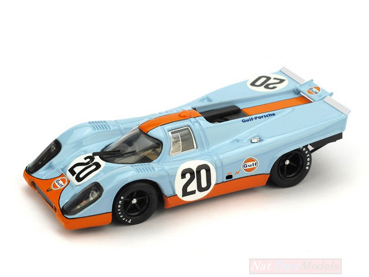 SCALE MODEL COMPATIBLE WITH PORSCHE 917K N.20 24th LE MANS 1970 SIFFERT-REDMAN 1:43 BRUMM BM0493