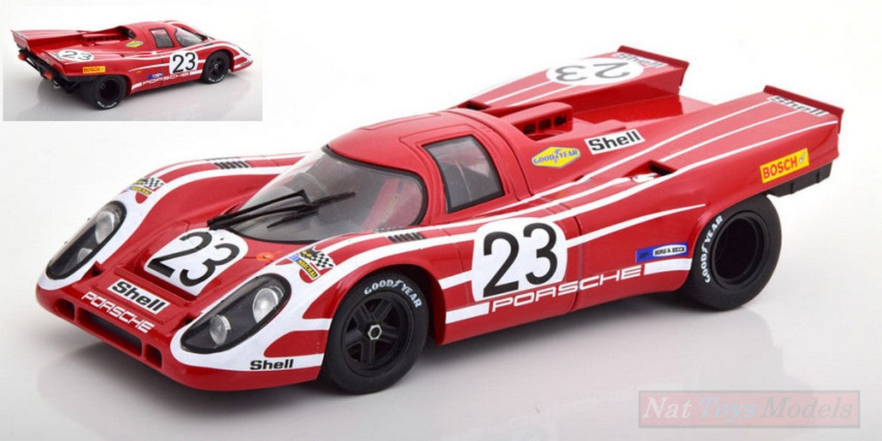 SCALE MODEL COMPATIBLE WITH PORSCHE 917K N.23 WINNER LM 1970 H.HERRMANN-R.ATTWOOD 1:18 CMR CMR134