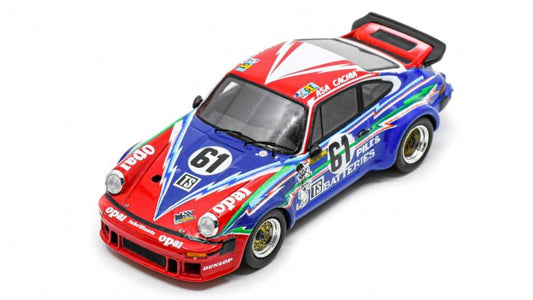 SCALE MODEL COMPATIBLE WITH PORSCHE 934 N.61 LM 1976 JC.ANDREUET-H.CACHIA-J.BORRAS 1:43 SPARK MODEL S9821