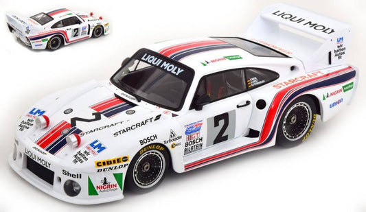 SCALE MODEL COMPATIBLE WITH PORSCHE 935 J N.2 24H DAYTONA 1980 MERL/JOEST/STOMMELEN 1:18 MODELCARGROUP MCG18803