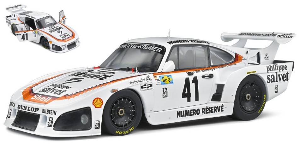 SCALE MODEL COMPATIBLE WITH PORSCHE 935 K3 N.41 WINNER LM 1979 K.LUDWIG-D.WHITTINGTON-B.WHITTINGTON SOLIDO SL1807201