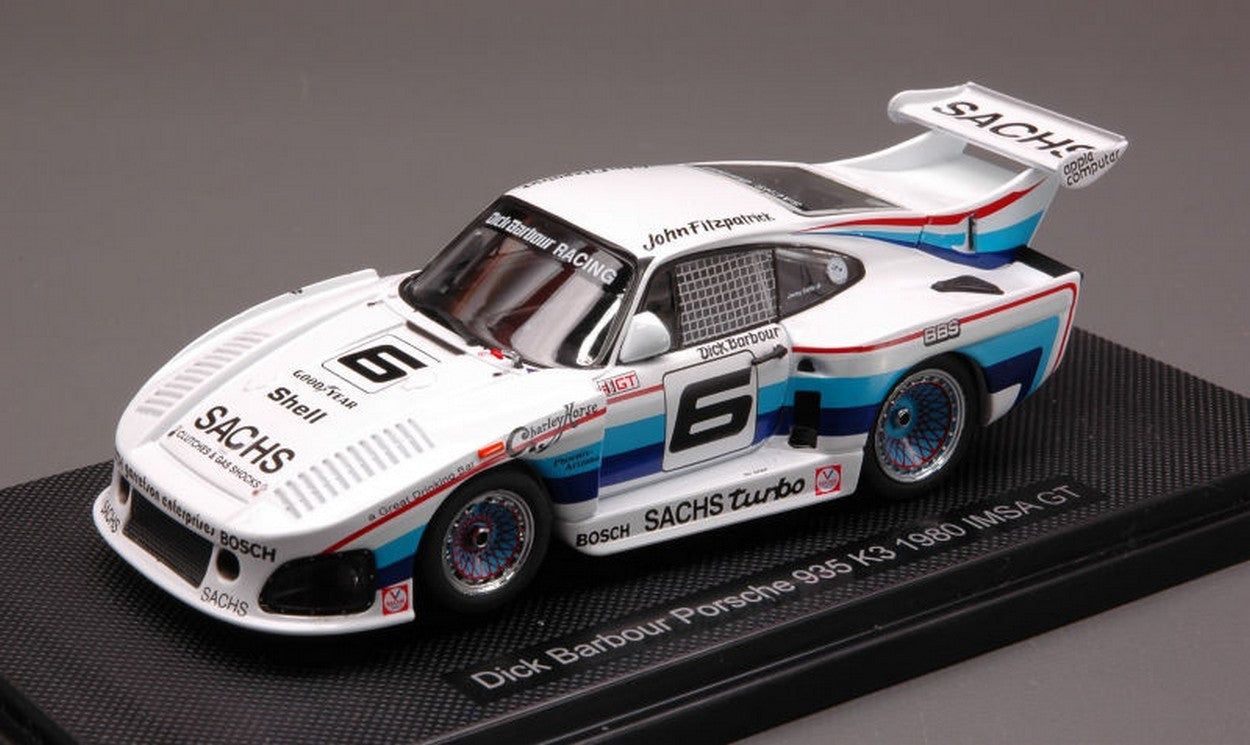 MODÈLE RÉDUIT COMPATIBLE AVEC PORSCHE 935 K3 N.6 IMSA GT 80 1:43 EBBRO EB44304