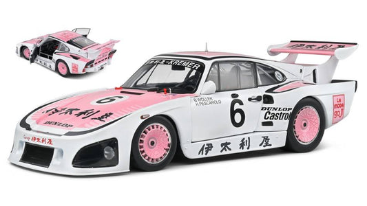 SCALE MODEL COMPATIBLE WITH PORSCHE 935 K3 N.6 WINNER 1000 KM SUZUKA 1981 WOLLEK/PESCAROLO 1:18 SOLID SL1807204