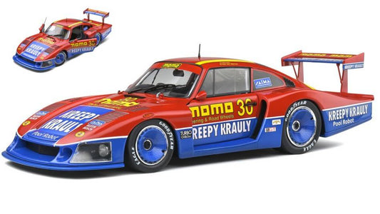 SCALE MODEL COMPATIBLE WITH PORSCHE 935 MOBYDICK N.30 MOMO 6H MID OHIO 1983 V.DER MERWE-MORETTI 1:18 SOLID SL1805404