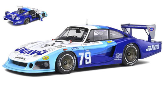 SCALE MODEL COMPATIBLE WITH PORSCHE 935 MOBYDICK N.79 LM 1979 FITZPATRICK-HOBBS 1:18 SOLID SL1805402