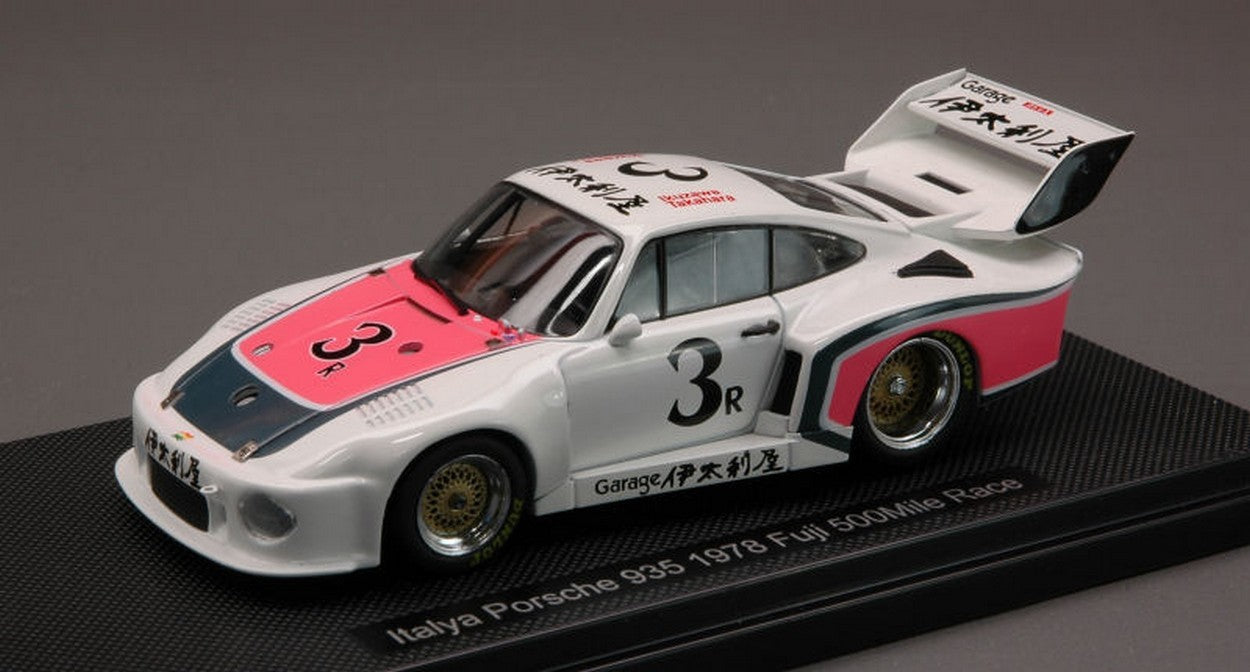 MODELLINO IN SCALA COMPATIBILE CON PORSCHE 935 N.3 FUJI 1978 1:43 EBBRO EB44154