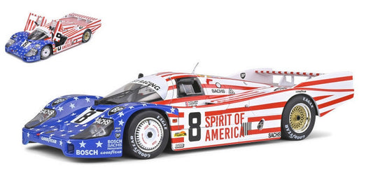 SCALE MODEL COMPATIBLE WITH PORSCHE 956 LH N.8 LM 1986 FOLLMER-MORTON-MILLER 1:18 SOLID SL1805503