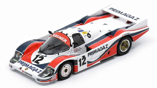 SCALE MODEL COMPATIBLE WITH PORSCHE 956 N.12 LM 1986 P.YVER-H.STRIEBIG-M.COHEN OLIVAR 1:43 SPARK MODEL S9869