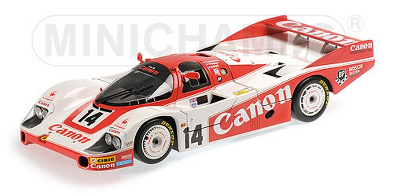 SCALE MODEL COMPATIBLE WITH PORSCHE 956 N.14 8th LM 1983 LLOYD.PALMER-LAMMERS 1:18 MINICHAMPS PM180836914