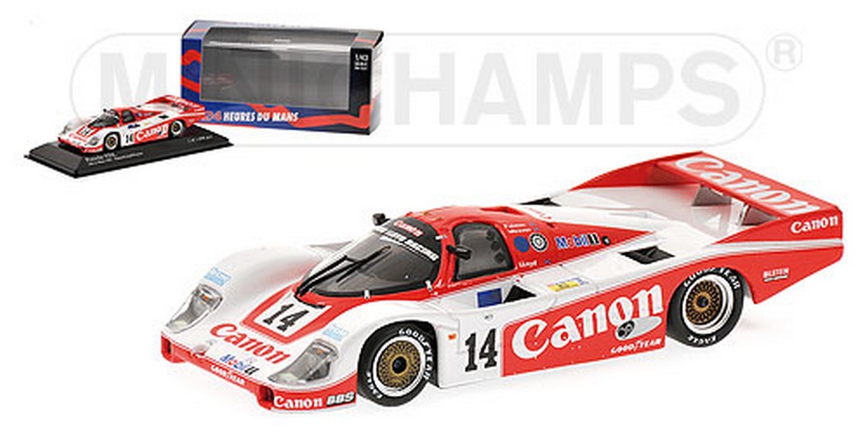 MODELE REDUIT COMPATIBLE AVEC PORSCHE 956 N.14 LE MANS 1985 1:43 MINICHAMPS PM430856514