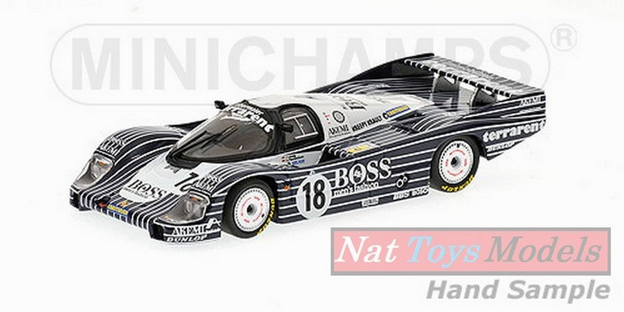 SCALE MODEL COMPATIBLE WITH PORSCHE 956 N.18 LM 1983 1:43 MINICHAMPS PM430836518