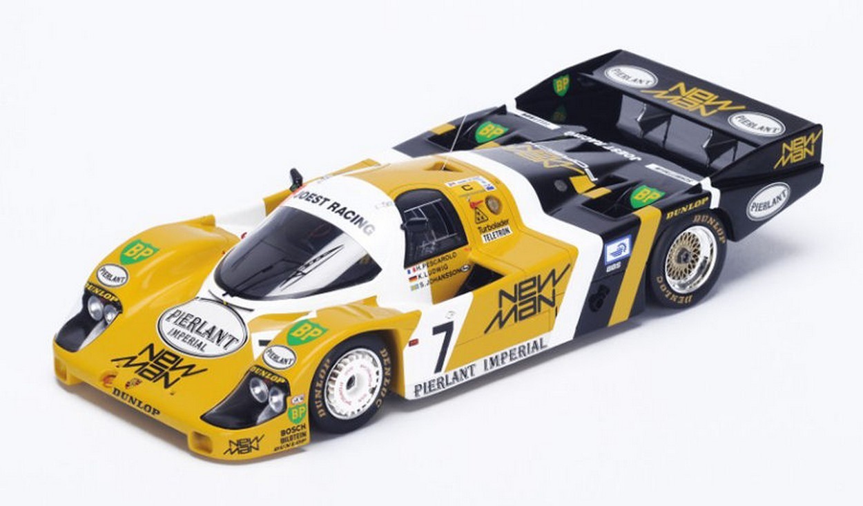 MODÈLE RÉDUIT COMPATIBLE AVEC PORSCHE 956 N.7 WINNER LM 1984 H.PESCAROLO-K.LUDWIG 1:18 SPARK S18LM84