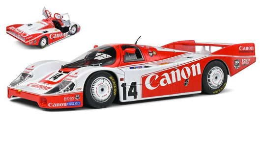SCALE MODEL COMPATIBLE WITH PORSCHE 956 TURBO N.14 24h LE MANS 1983 J.PALMER/R.LLOYD 1:18 SOLID SL1805506