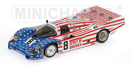 SCALE MODEL COMPATIBLE WITH PORSCHE 956L N.8 3rd LM 1986 FOLLMER-MORTON-MILLER 1:18 MINICHAMPS PM180866508