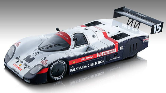 SCALE MODEL COMPATIBLE WITH PORSCHE 962 C GTI 1987 N.15 1000 KM FUJI BALDI/THACKWELL 1:18 TECNOMODEL TMD18169B