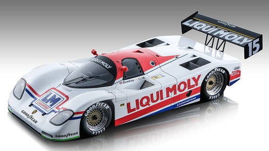 SCALE MODEL COMPATIBLE WITH PORSCHE 962 C GTI N.15 1000 KM BRANDS HATCH 1987 BALDI/DUMFRIES 1:18 TECNOMODEL TMD18169D
