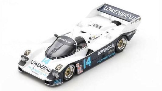 SCALE MODEL COMPATIBLE WITH PORSCHE 962 C N.14 WINNER 24 H DAYTONA 1986 HOLBERT-BELL-UNSER 1:18 SPARK MODEL 18DA86