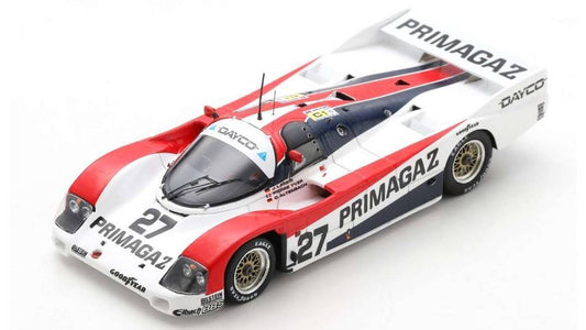 SCALE MODEL COMPATIBLE WITH PORSCHE 962 C N.27 9th LM 1990 P.YVER-J.LASSIG-O.ALTENBACH 1:43 SPARK MODEL S9879