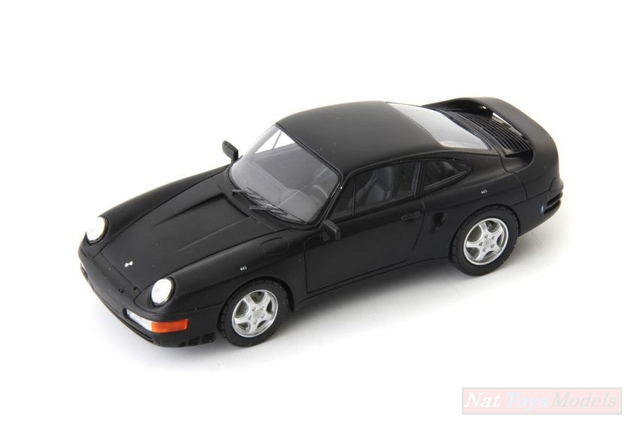 SCALE MODEL COMPATIBLE WITH PORSCHE 965 V8 PROTOTYPE 1988 DULL BLACK 1:43 AUTOCULT ATC06031