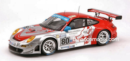 MODELE REDUIT COMPATIBLE AVEC PORSCHE 997 GT 3 RSR N.80 LM 08 1:43 SPARK MODEL S1901