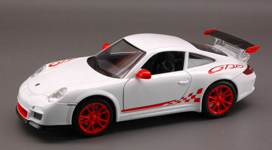 SCALE MODEL COMPATIBLE WITH PORSCHE 997 GT3 RS 2010 WHITE 1:24 YAT MING YM24213W