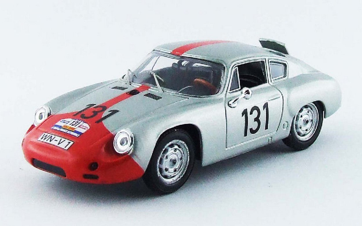 MODELE REDUIT COMPATIBLE AVEC PORSCHE ABARTH N.131 DNF TOUR DE FRANCE 1961 WALTER-STRAHLE 1:43 MEILLEUR MODELE BT9564